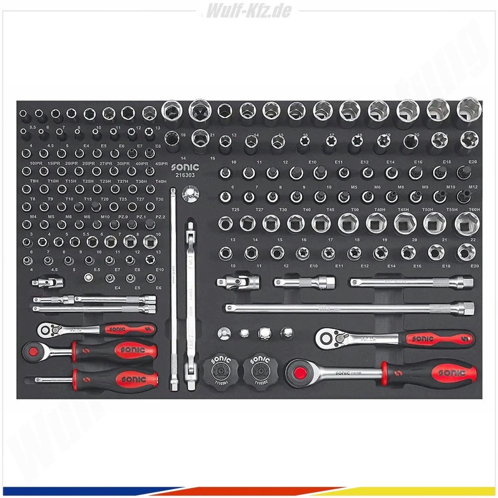 Sonic Werkstattwagen NEXT S9 / 384-tlg.